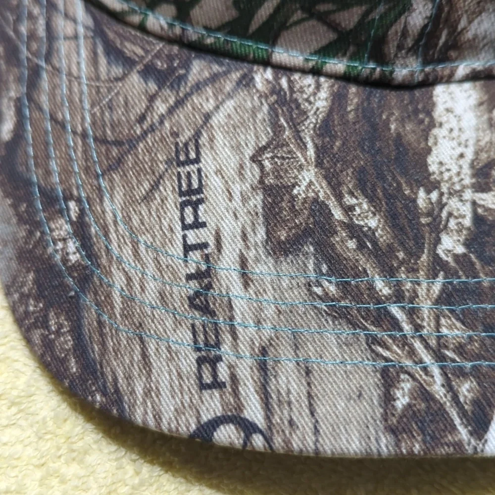 Camouflage  REALTREE Baseball Cap with DSG Logo/STICKER..NWT!! - Picture 8 of 10